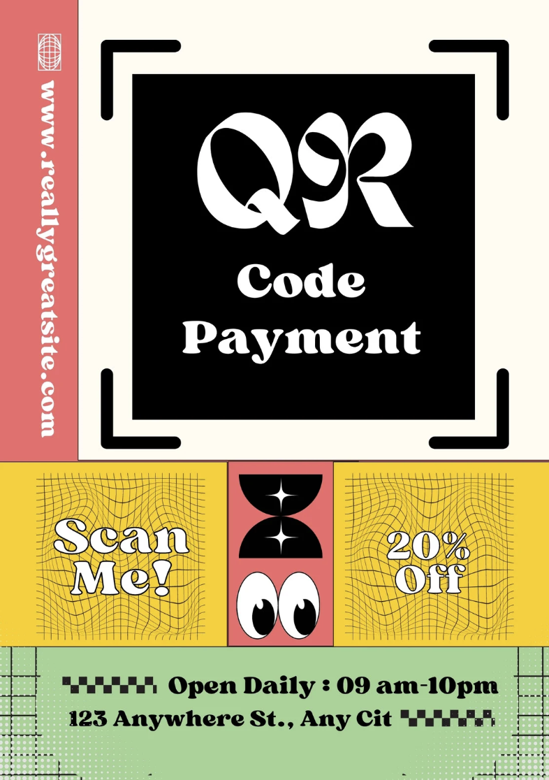 qr code template canva