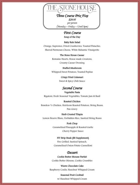 Table d’Hote Menu - Meaning and Examples - Menubly
