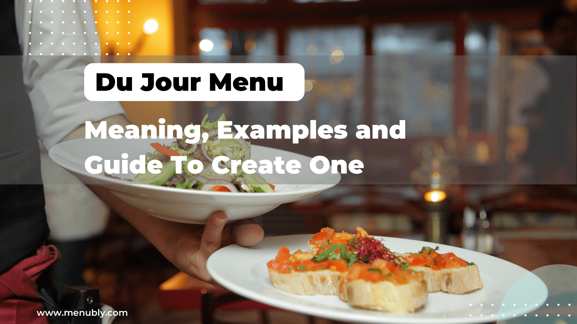 Banquet Menu Meaning And Examples Menubly