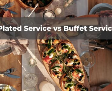 plated service vs buffet service