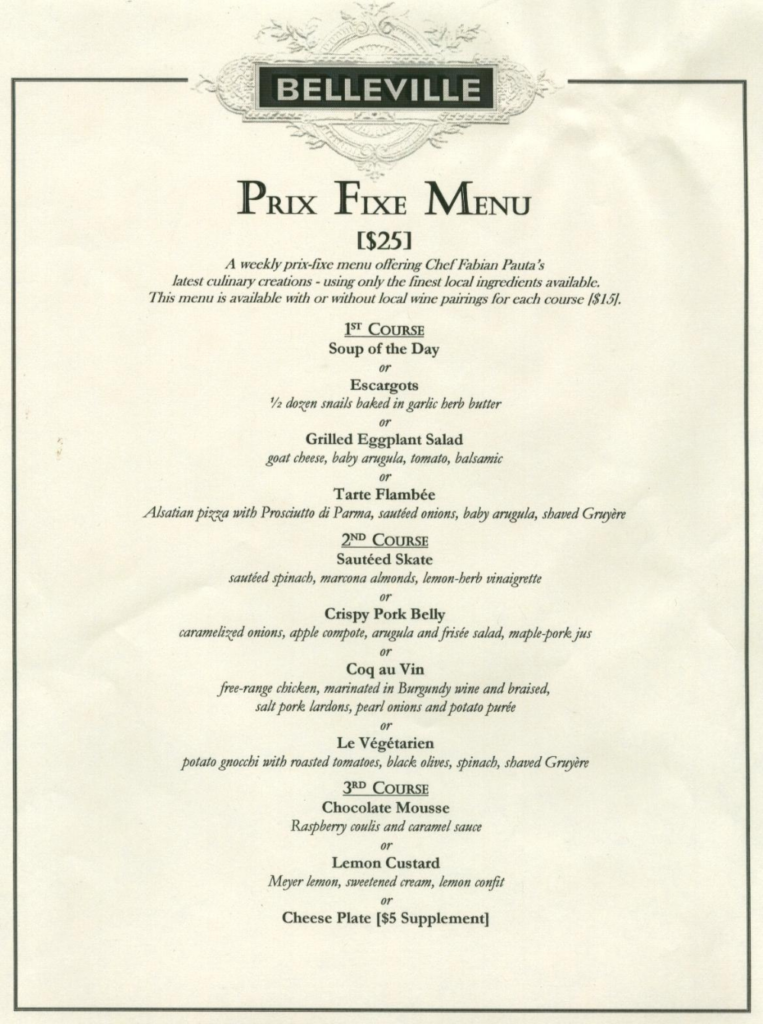 Prix Fixe Menu Meaning and Examples for Restaurants Menubly