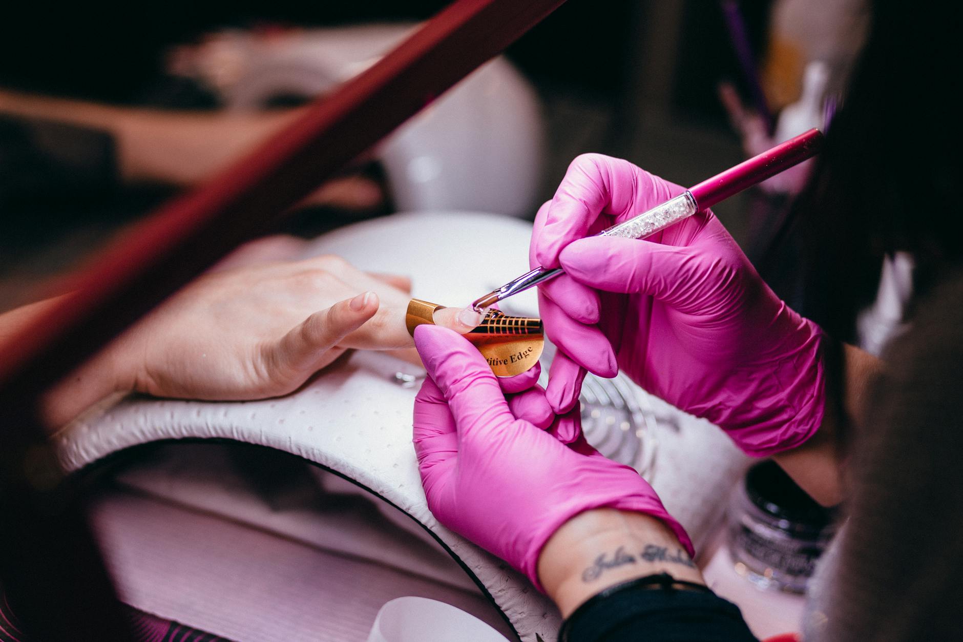 NAIL SALON OWNER ANNUAL PROFIT BREAKDOWN CHART